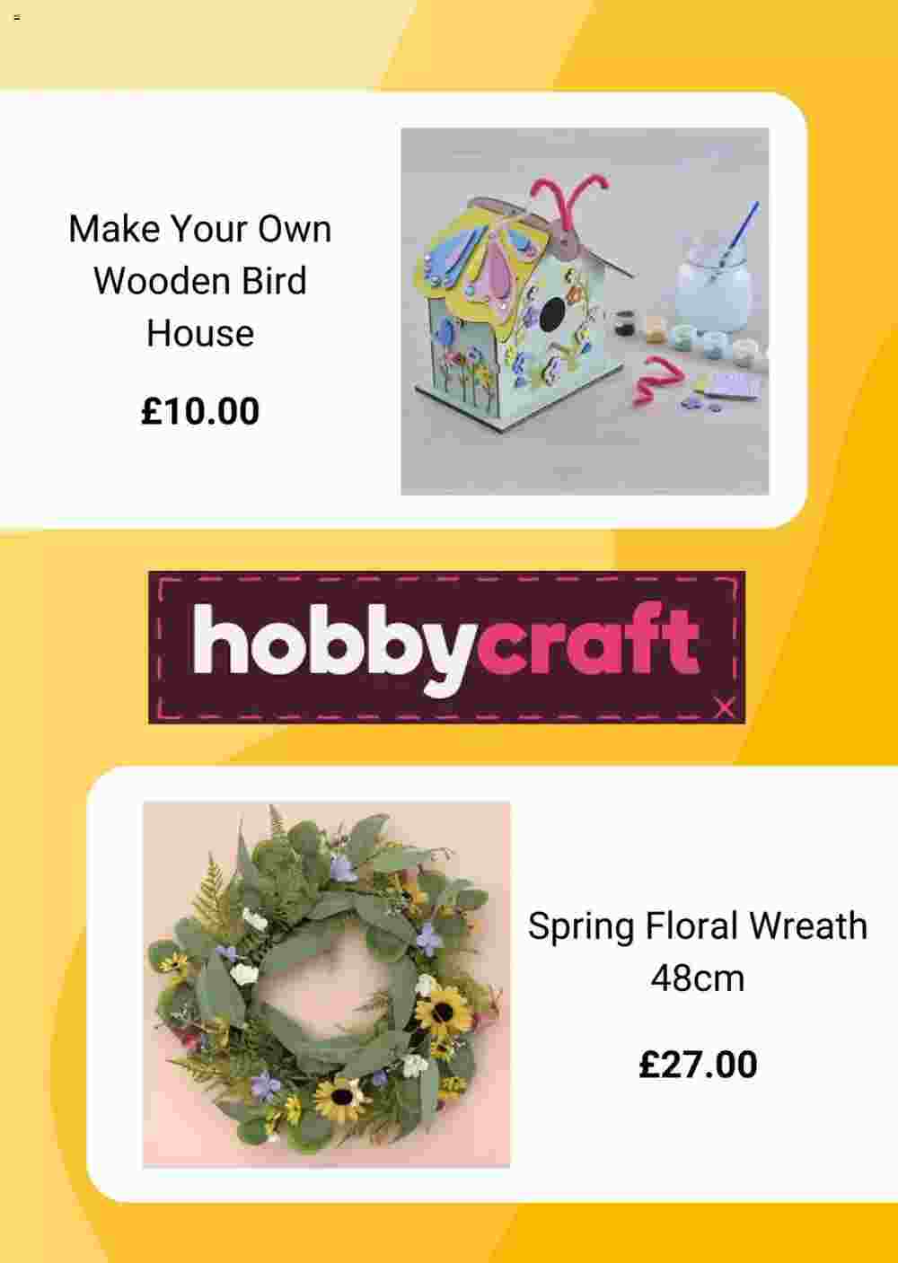 Hobbycraft offers valid from 04/03/2025 - Page 4.