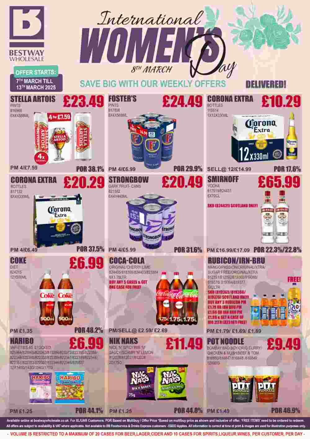 Bestway offers valid from 07/03/2025 - Page 1.