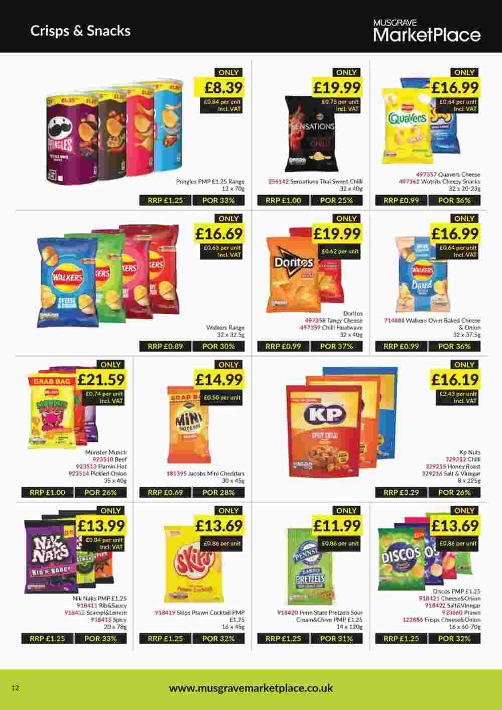 Musgrave MarketPlace offers valid from 10/03/2025 - Page 12.