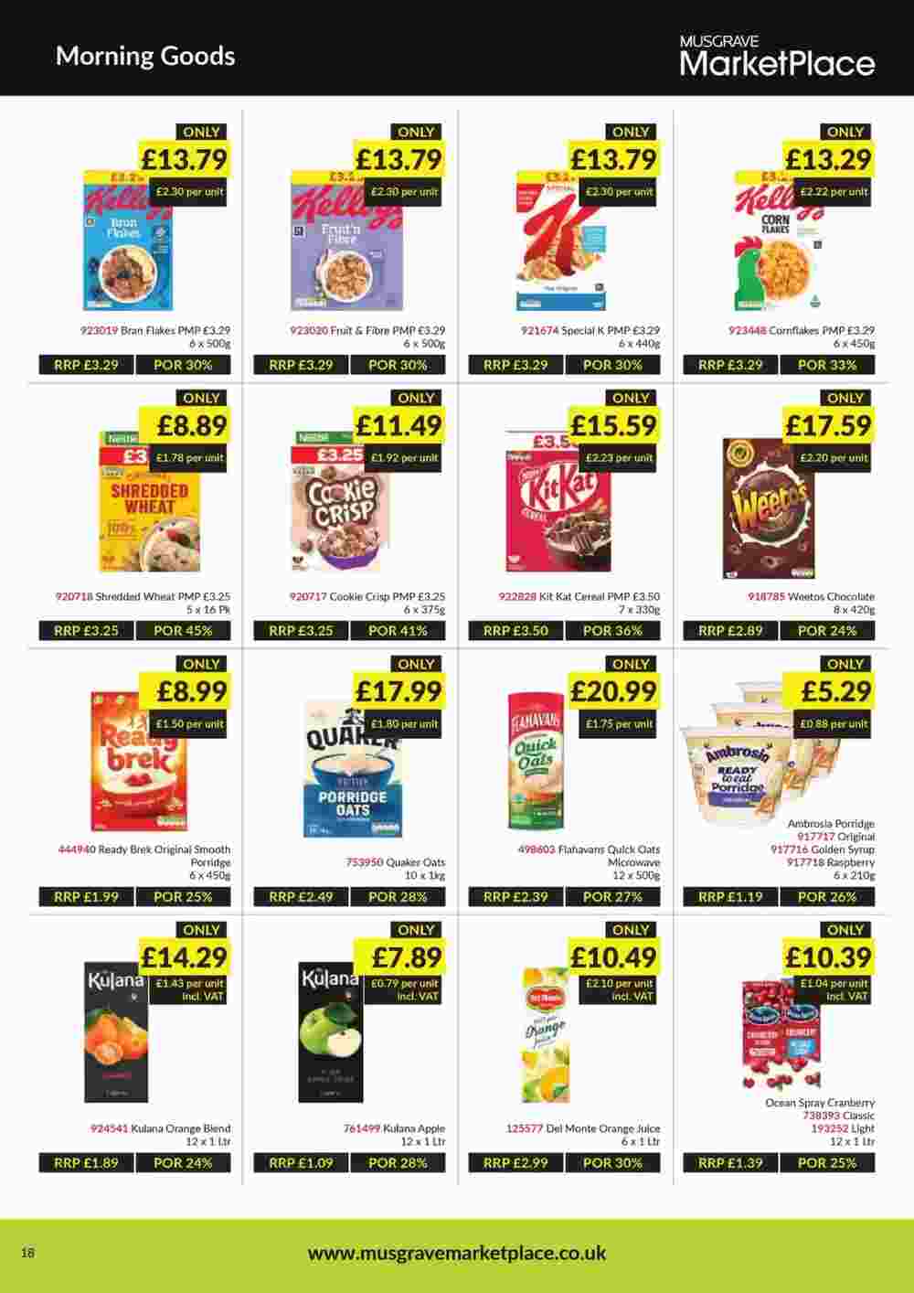 Musgrave MarketPlace offers valid from 10/03/2025 - Page 18.