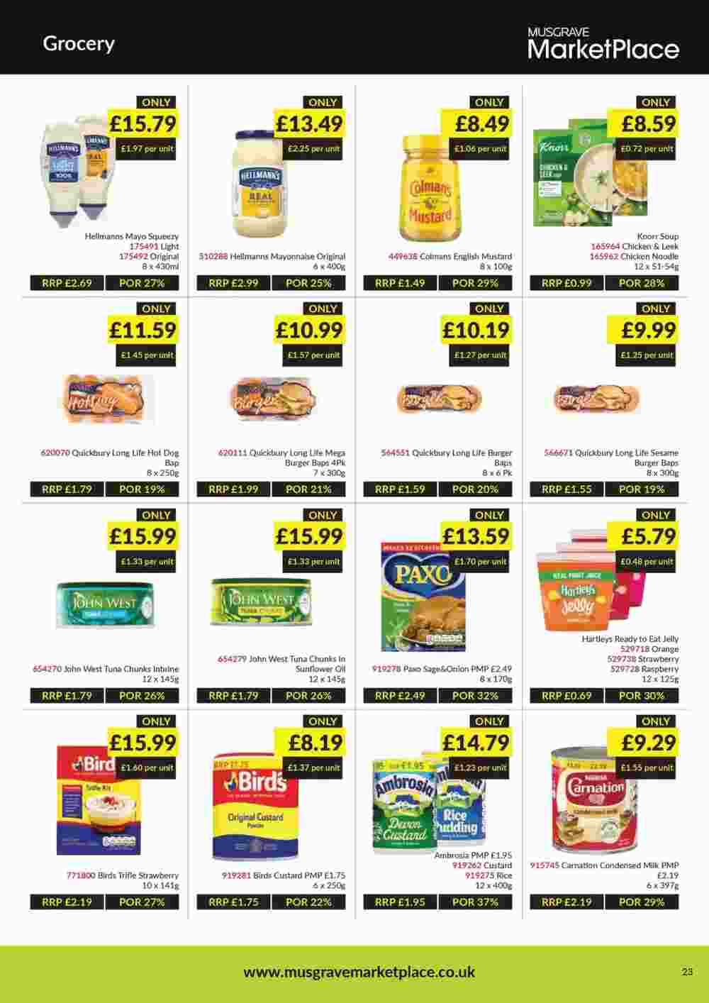 Musgrave MarketPlace offers valid from 10/03/2025 - Page 23.