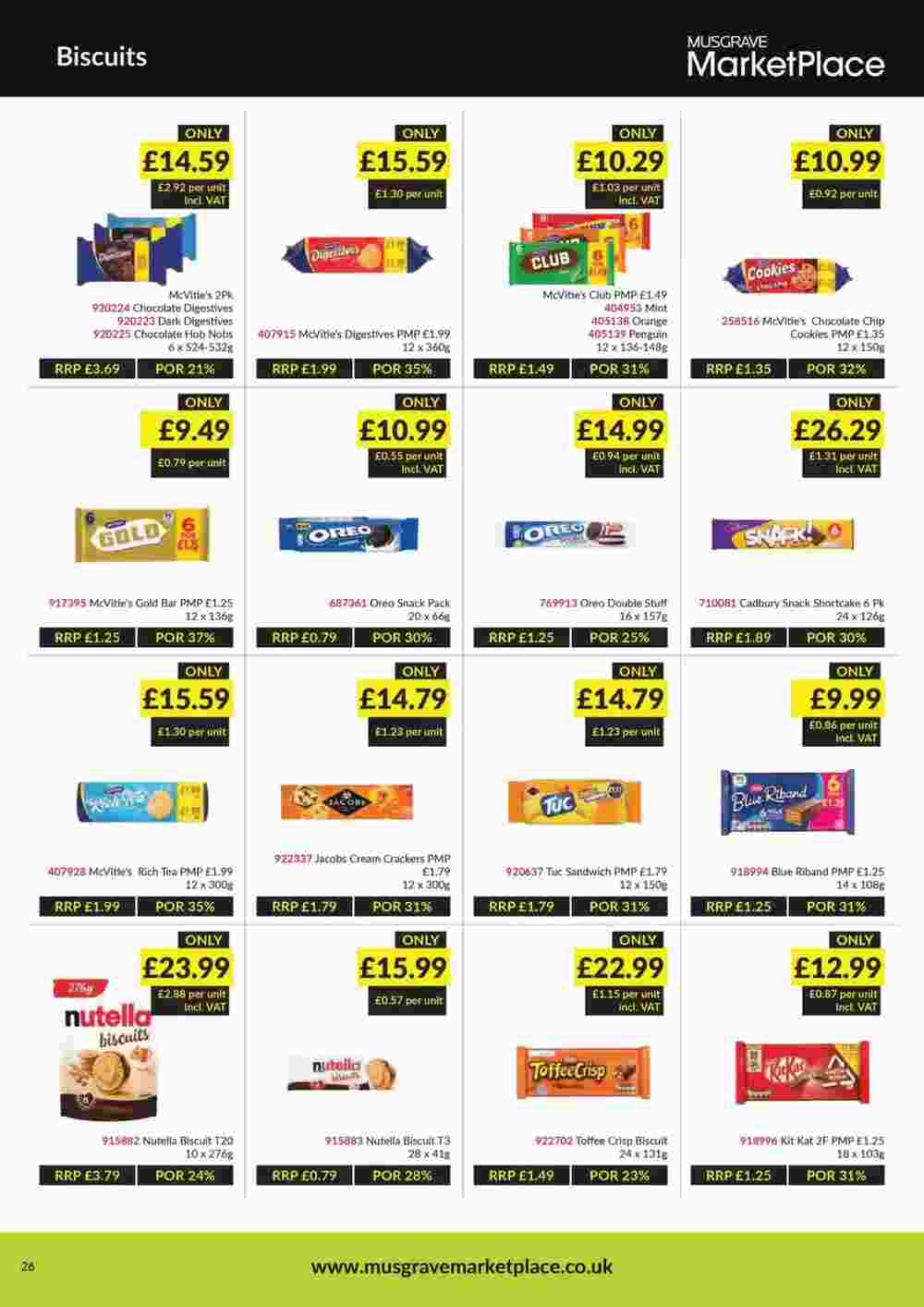 Musgrave MarketPlace offers valid from 10/03/2025 - Page 26.