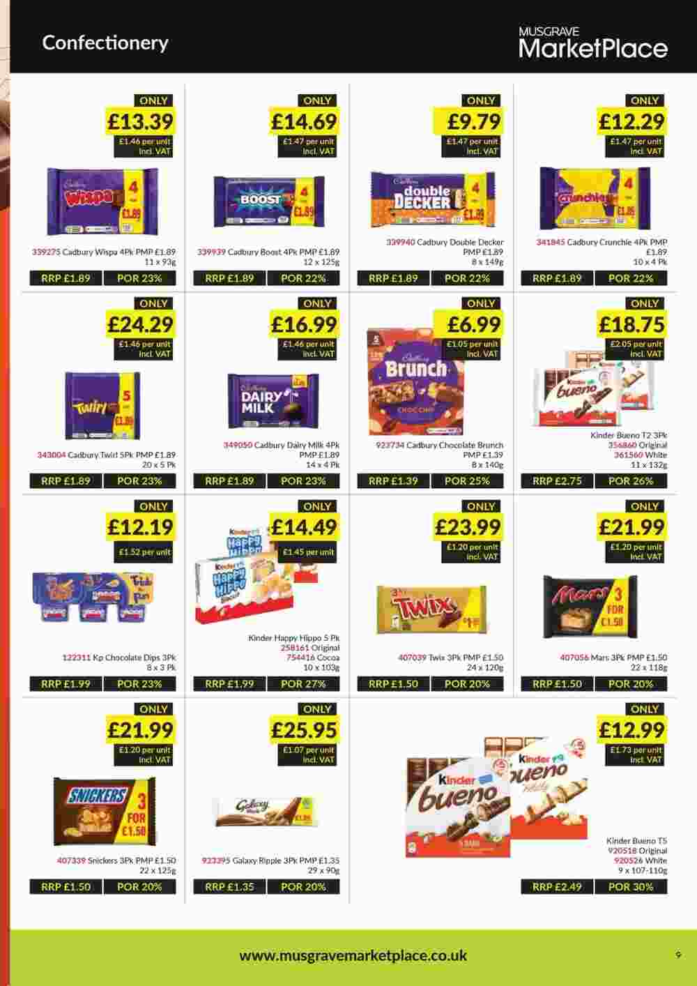 Musgrave MarketPlace offers valid from 10/03/2025 - Page 9.