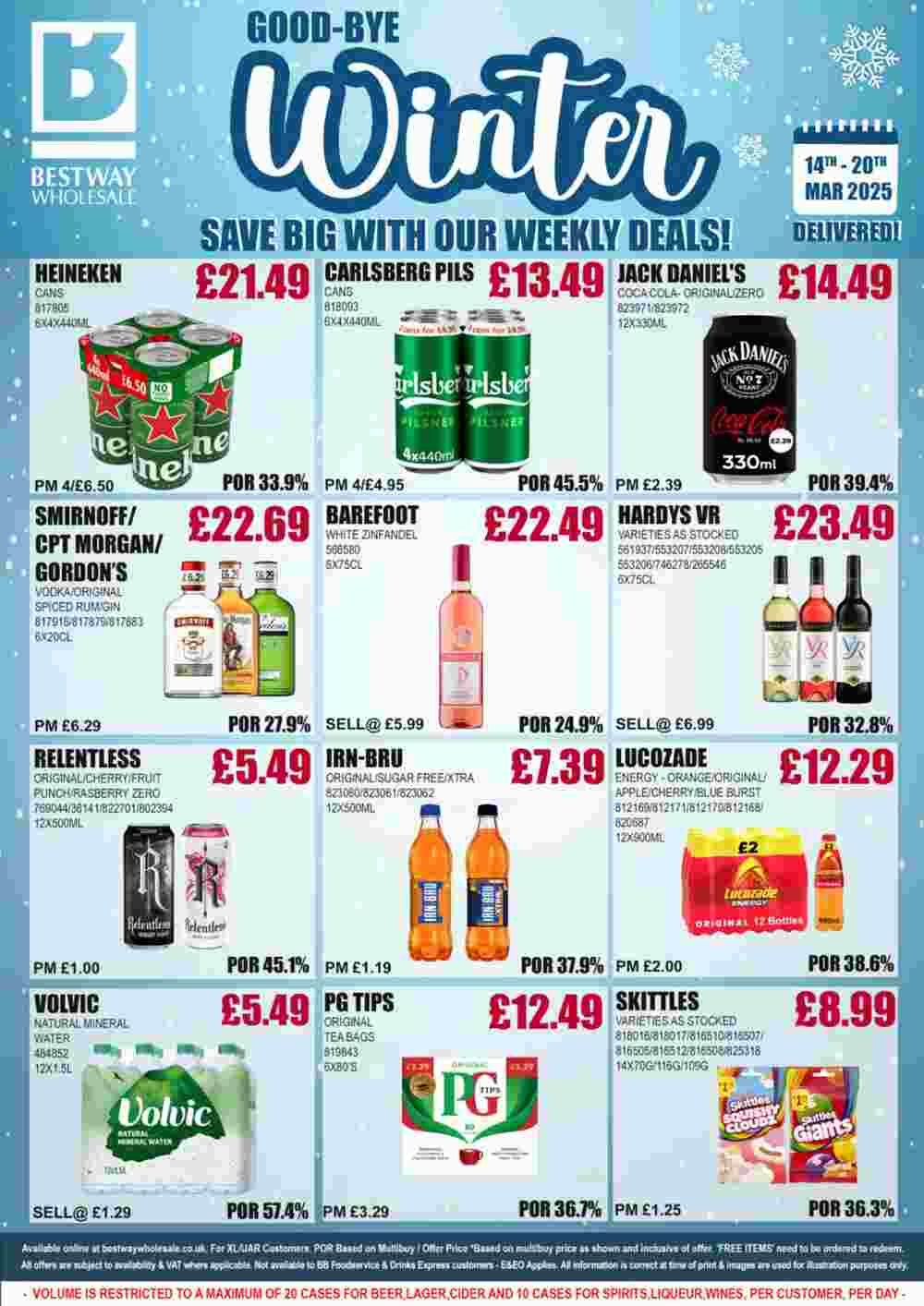 Bestway offers valid from 14/03/2025 - Page 1.