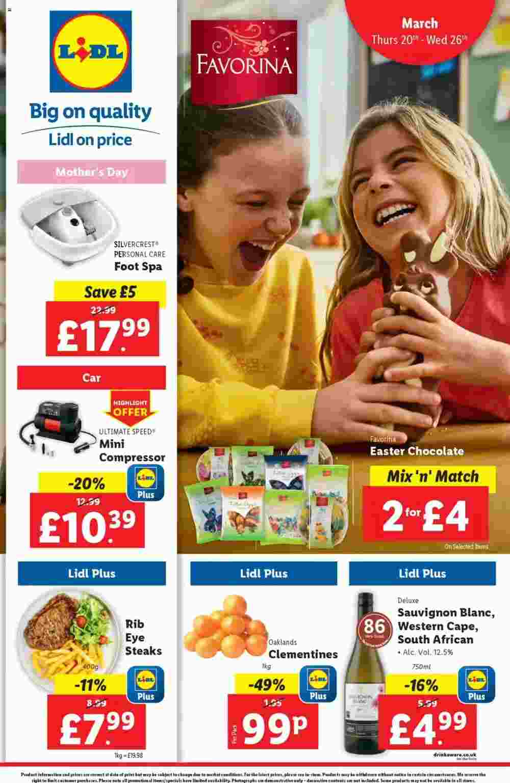 Lidl offers valid from 20/03/2025 - Page 1.