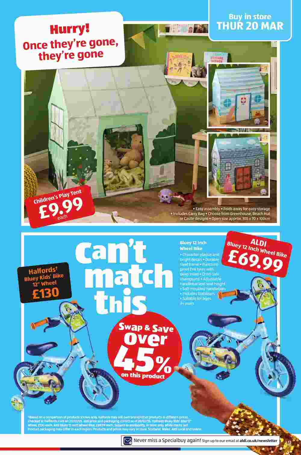 Aldi offers valid from 20/03/2025 - Page 13.