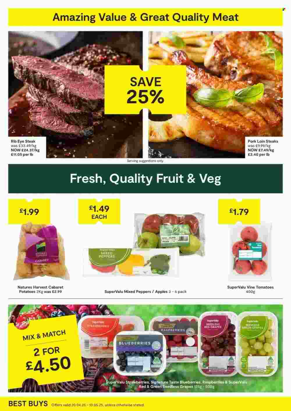 SuperValu offers valid from 20/04/2025 - Page 8.