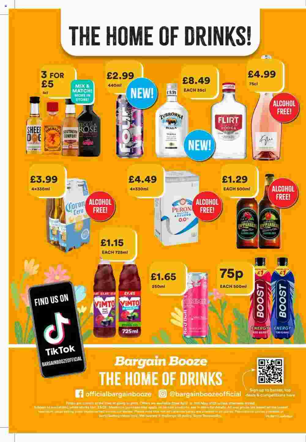 Bargain Booze offers valid from 22/04/2025 - Page 1.