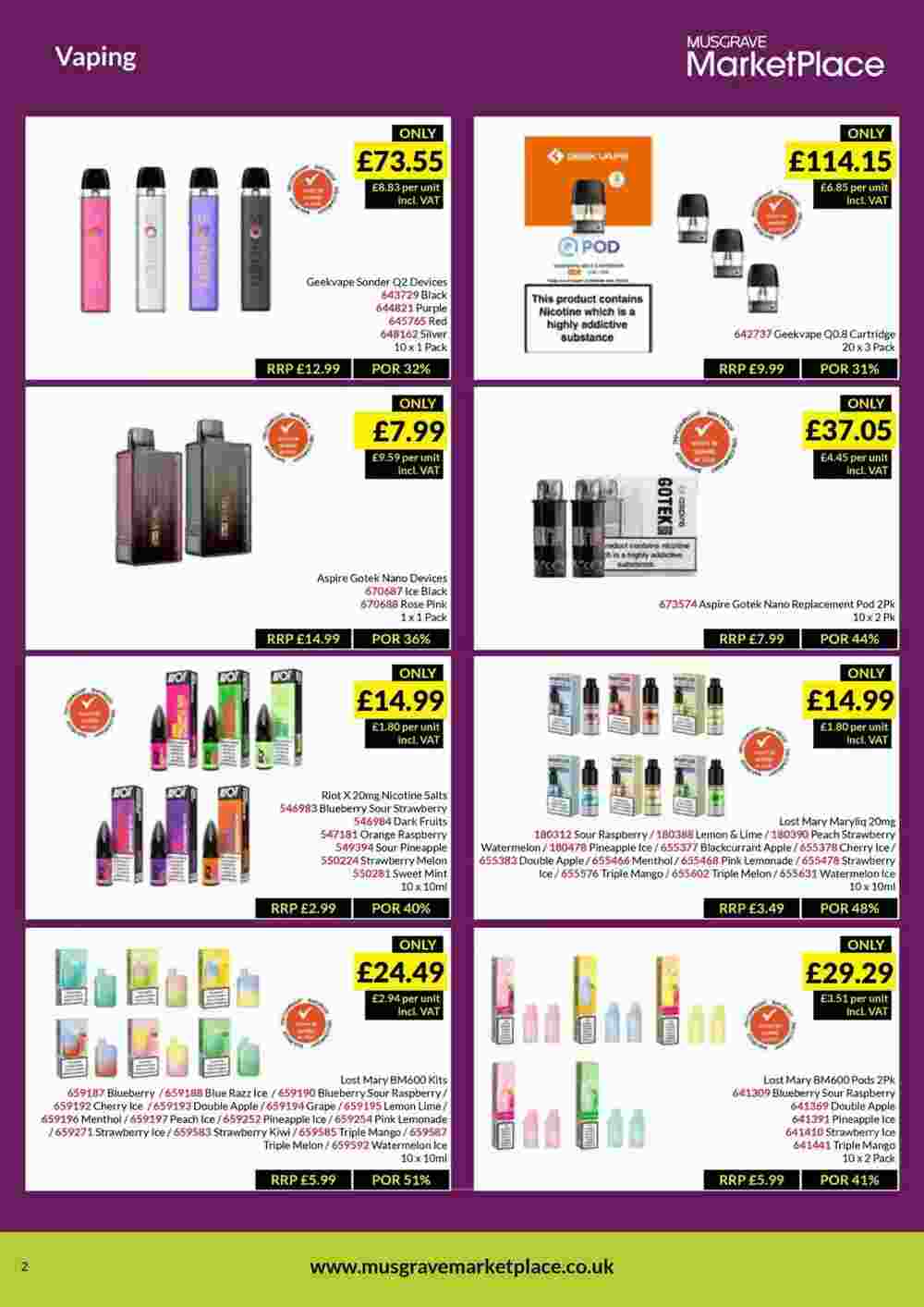 Musgrave MarketPlace offers valid from 23/04/2025 - Page 2.