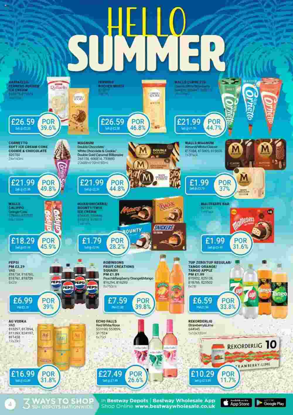 Bestway offers valid from 25/04/2025 - Page 4.