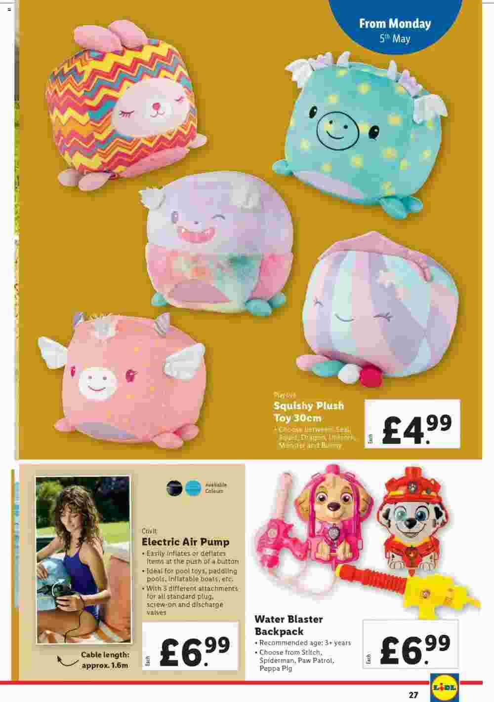 Lidl offers valid from 01/05/2025 - Page 27.