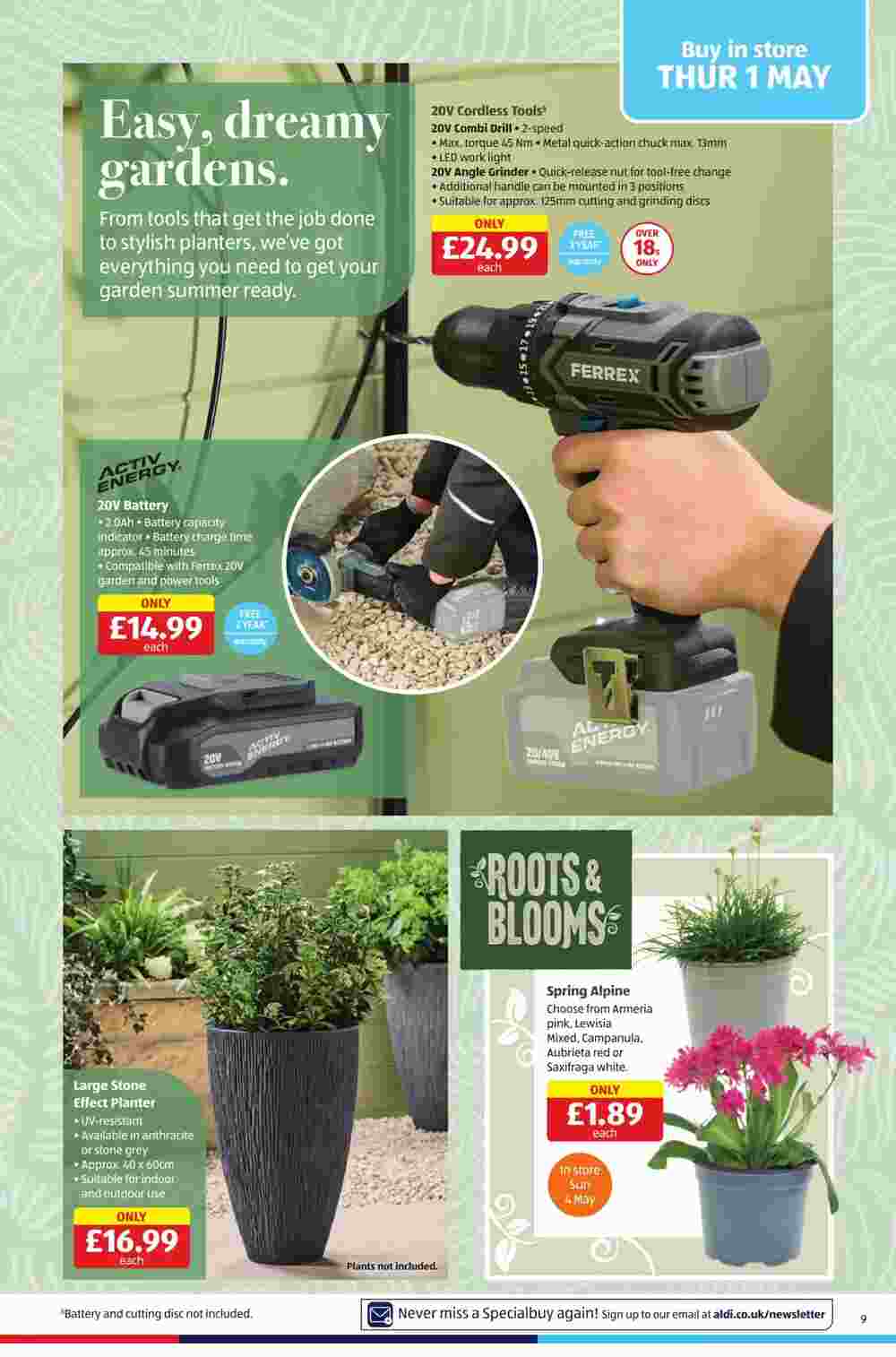 Aldi offers valid from 01/05/2025 - Page 9.
