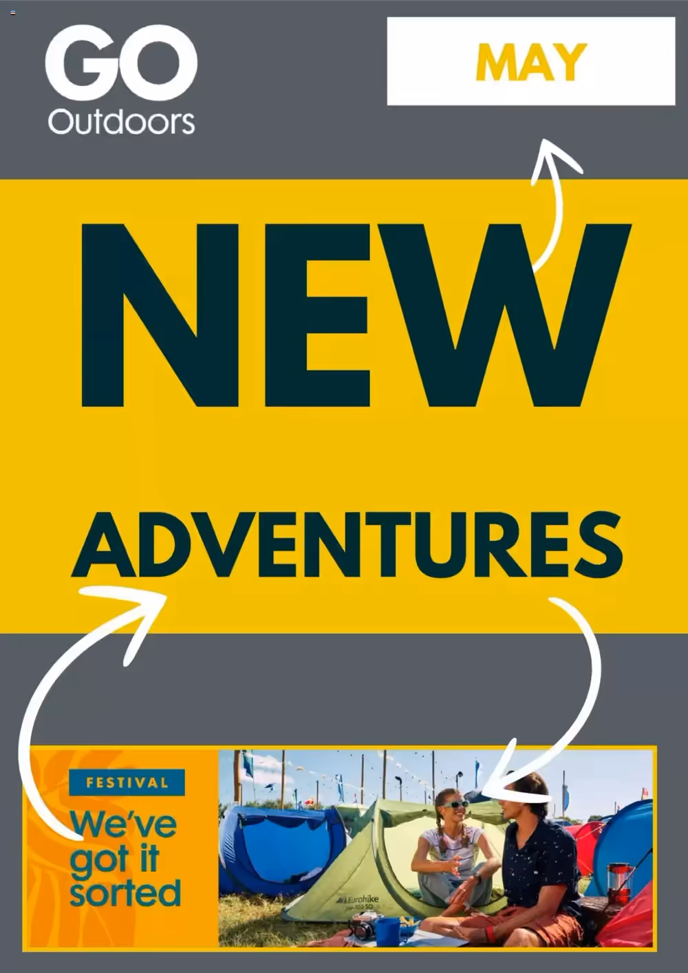 GO Outdoors offers valid from 01/05/2025 - Page 1.