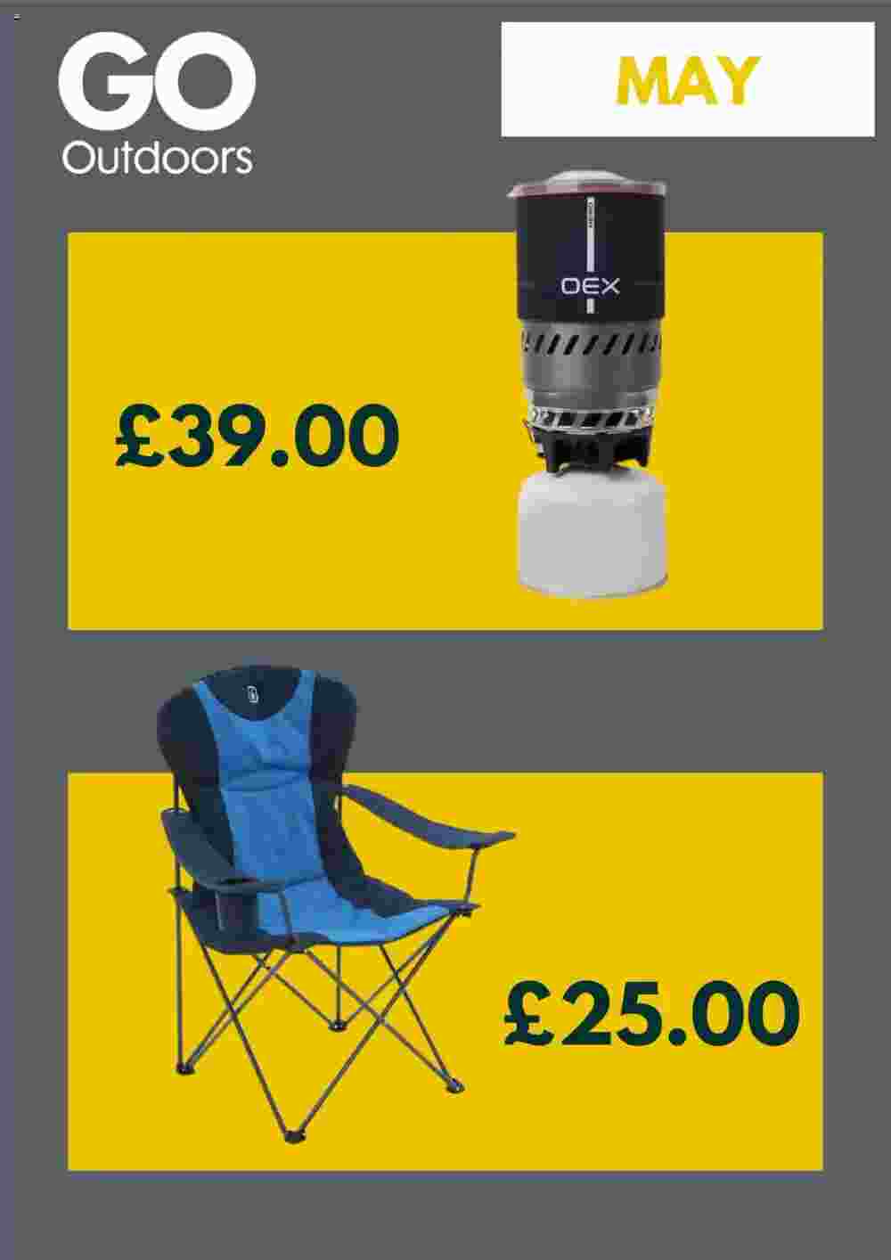 GO Outdoors offers valid from 01/05/2025 - Page 6.