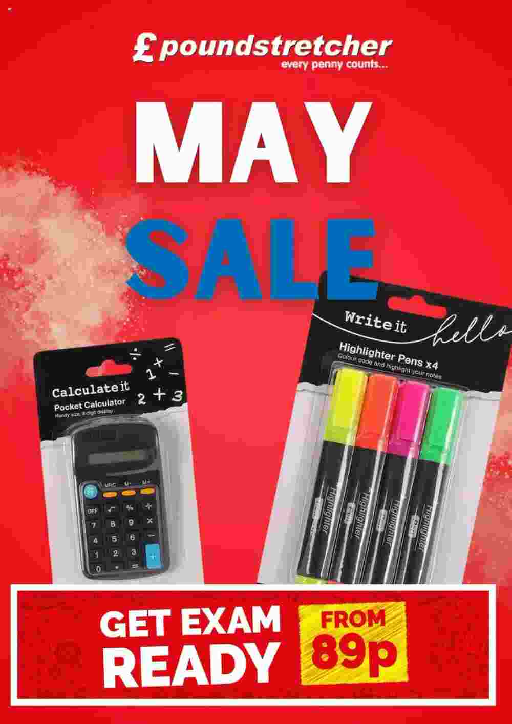 Poundstretcher offers valid from 02/05/2025 - Page 1.