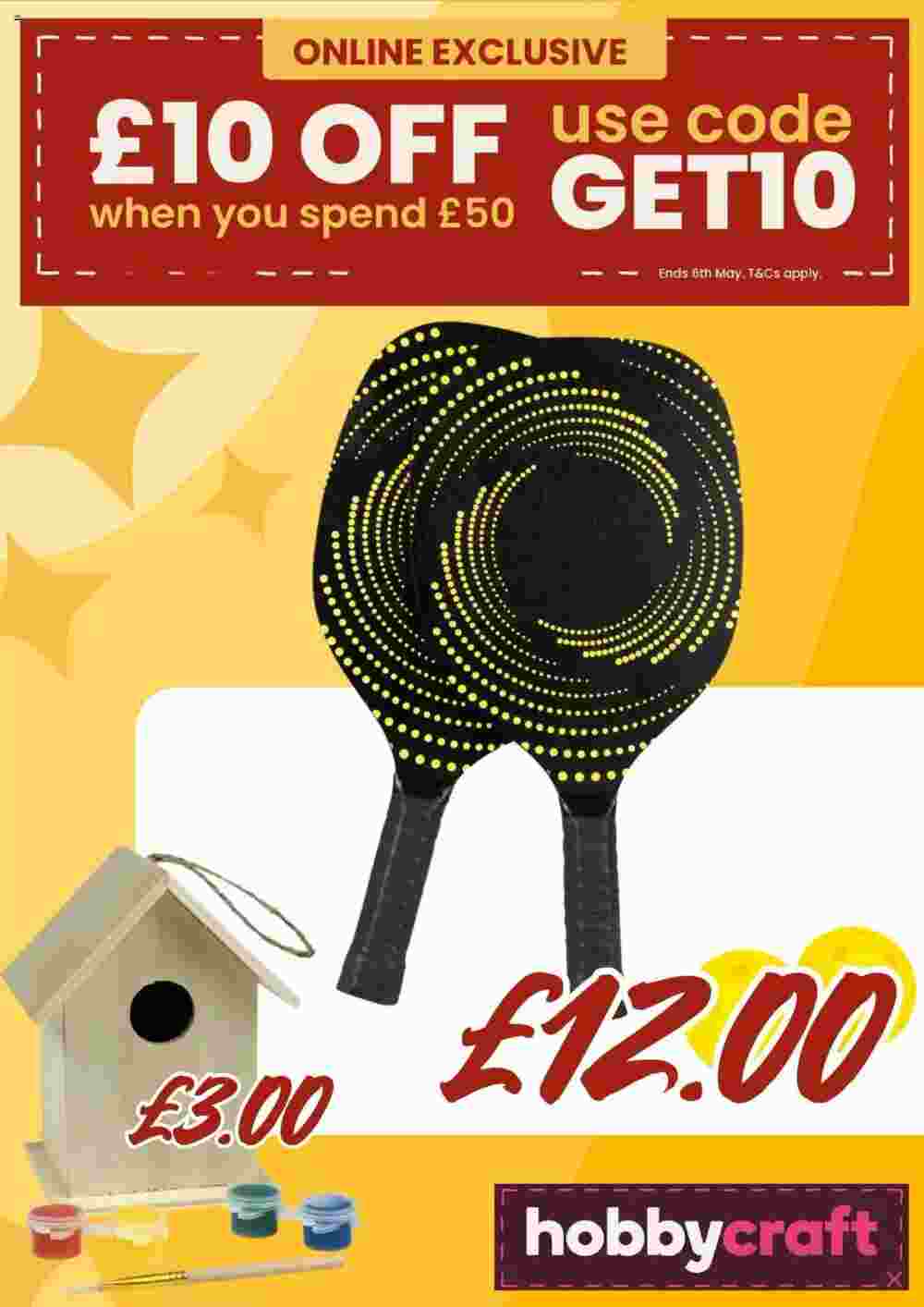 Hobbycraft offers valid from 04/05/2025 - Page 1.
