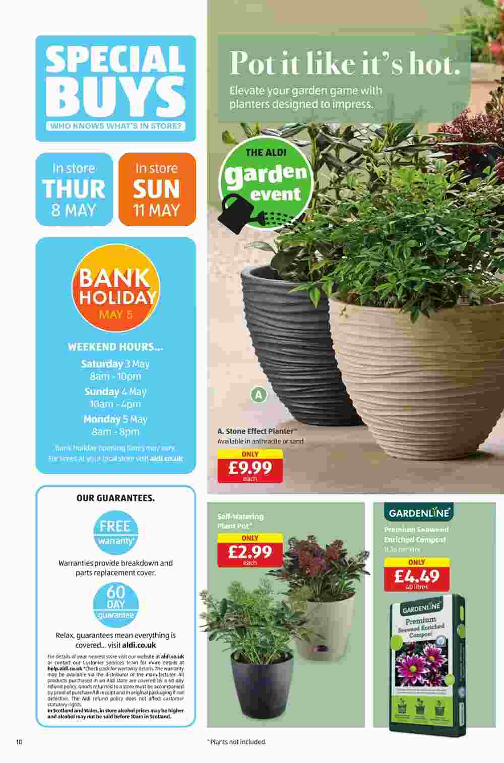 Aldi offers valid from 08/05/2025 - Page 10.