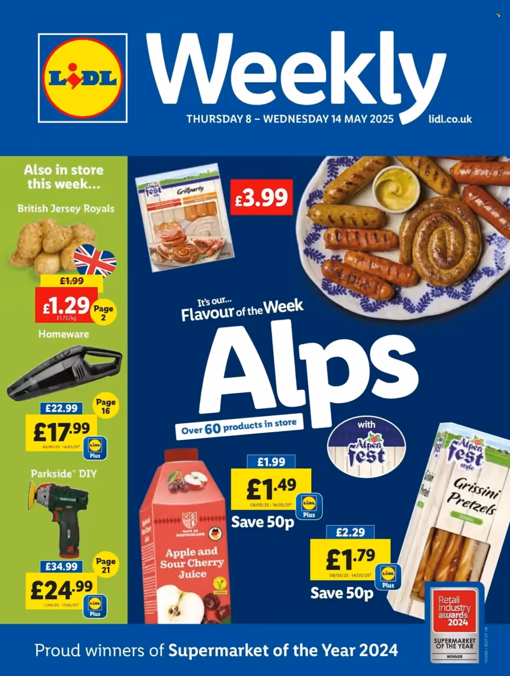 Lidl offers valid from 08/05/2025 - Page 1.