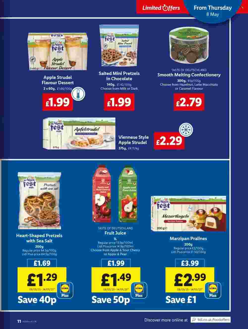 Lidl offers valid from 08/05/2025 - Page 11.