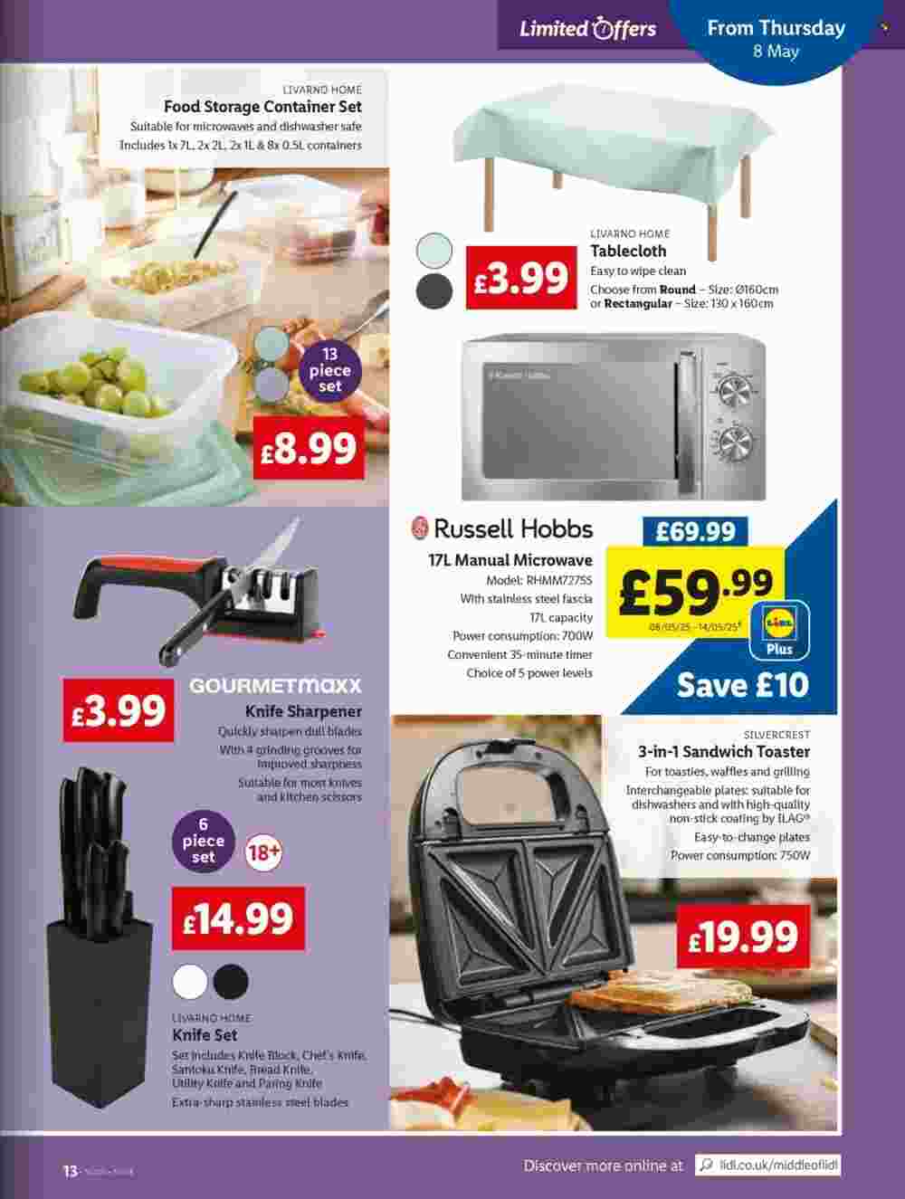 Lidl offers valid from 08/05/2025 - Page 13.
