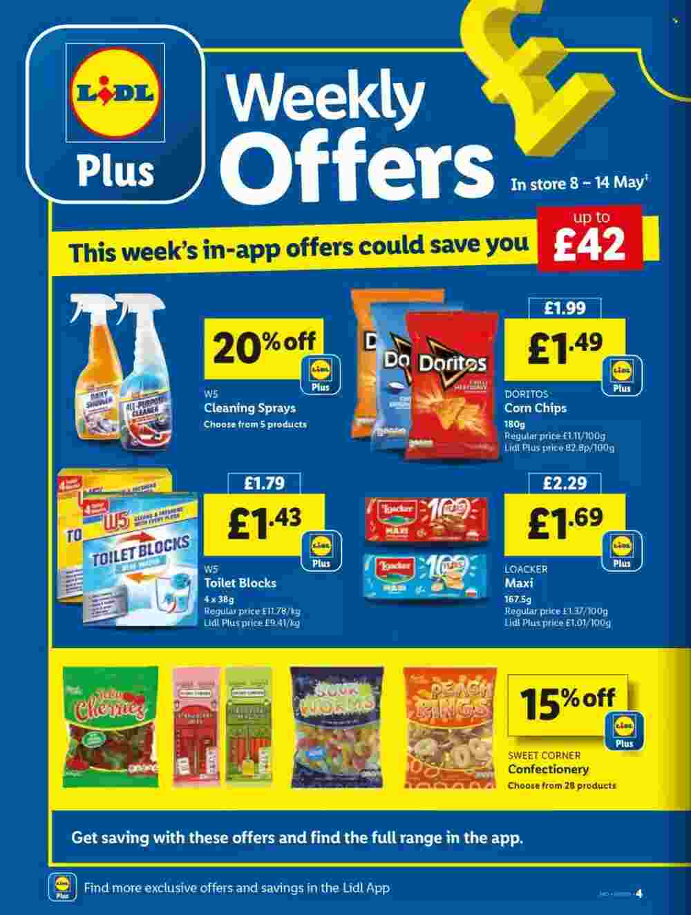 Lidl offers valid from 08/05/2025 - Page 4.