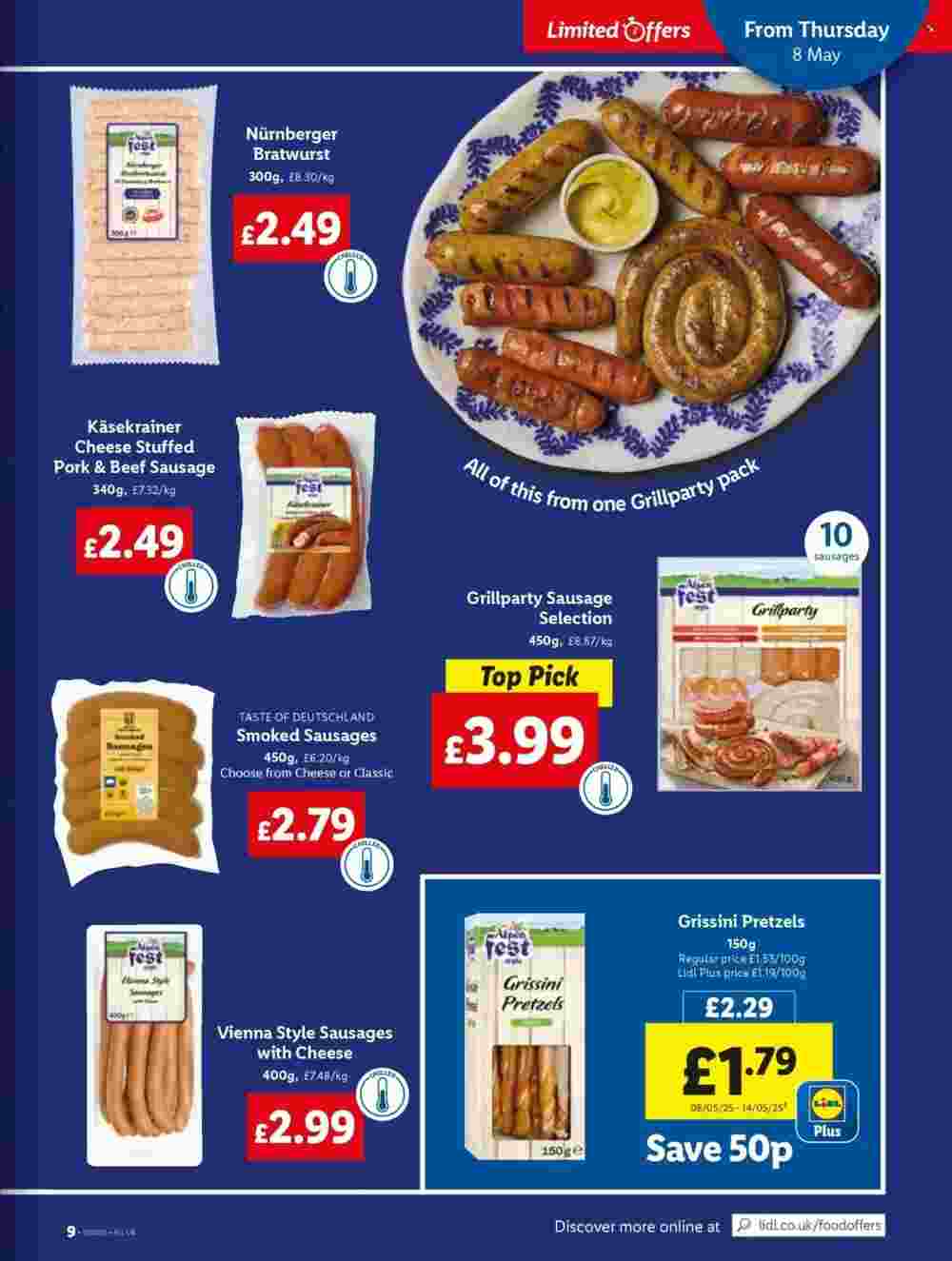 Lidl offers valid from 08/05/2025 - Page 9.