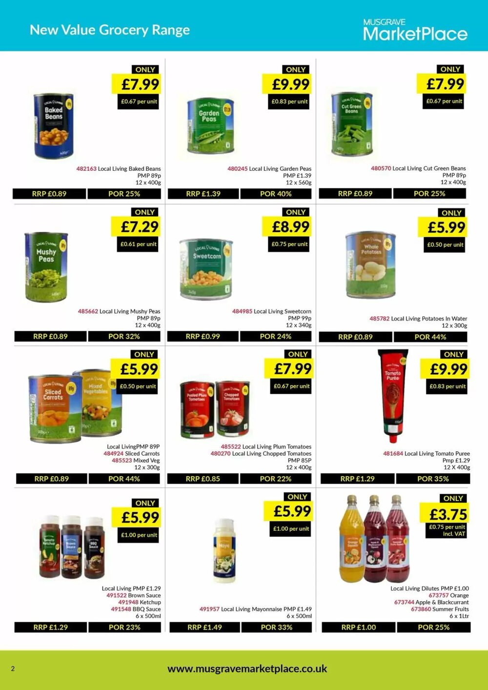 Musgrave MarketPlace offers valid from 12/05/2025 - Page 2.