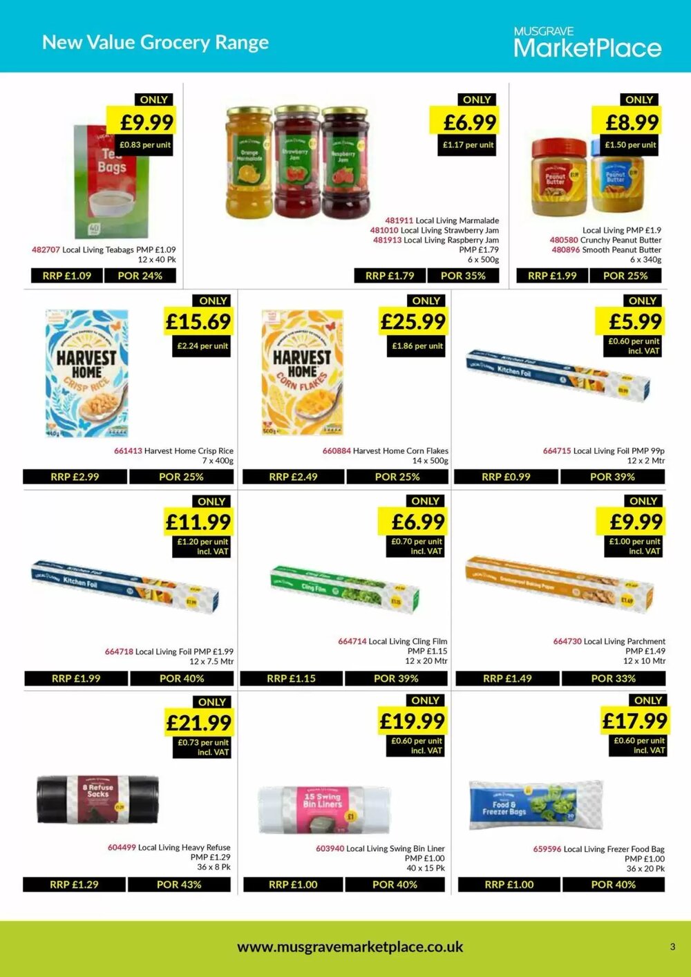 Musgrave MarketPlace offers valid from 12/05/2025 - Page 3.