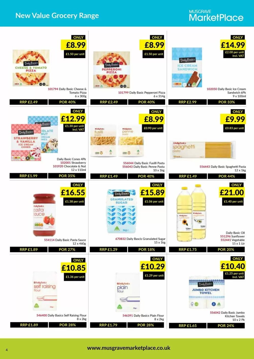 Musgrave MarketPlace offers valid from 12/05/2025 - Page 4.