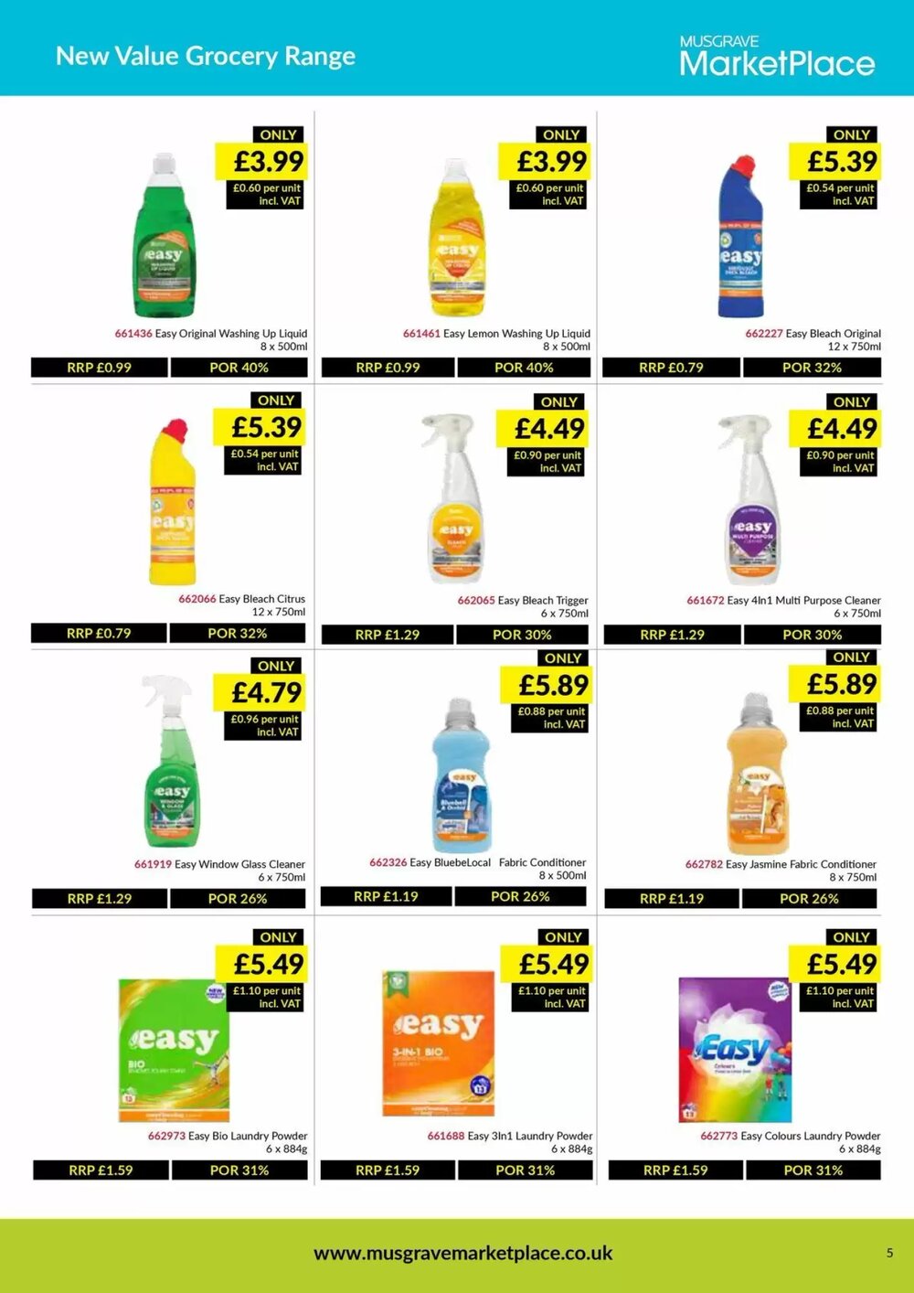 Musgrave MarketPlace offers valid from 12/05/2025 - Page 5.