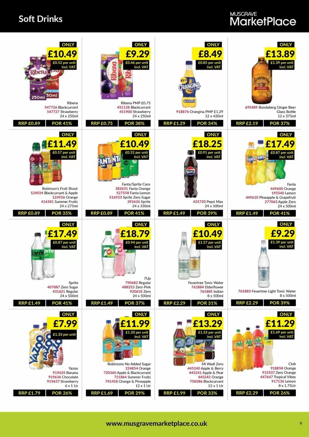 Musgrave MarketPlace offers valid from 12/05/2025 - Page 9.
