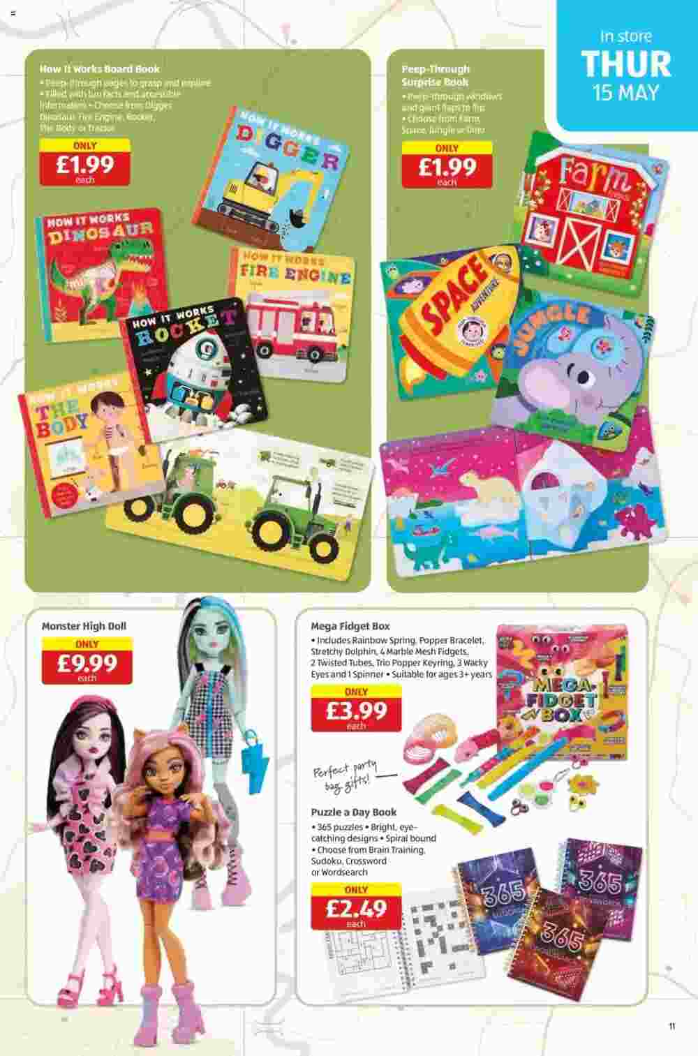 Aldi offers valid from 15/05/2025 - Page 11.