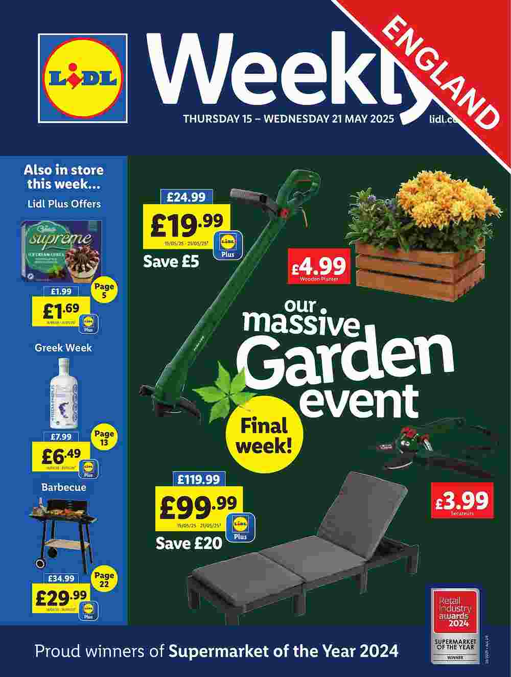 Lidl offers valid from 15/05/2025 - Page 1.