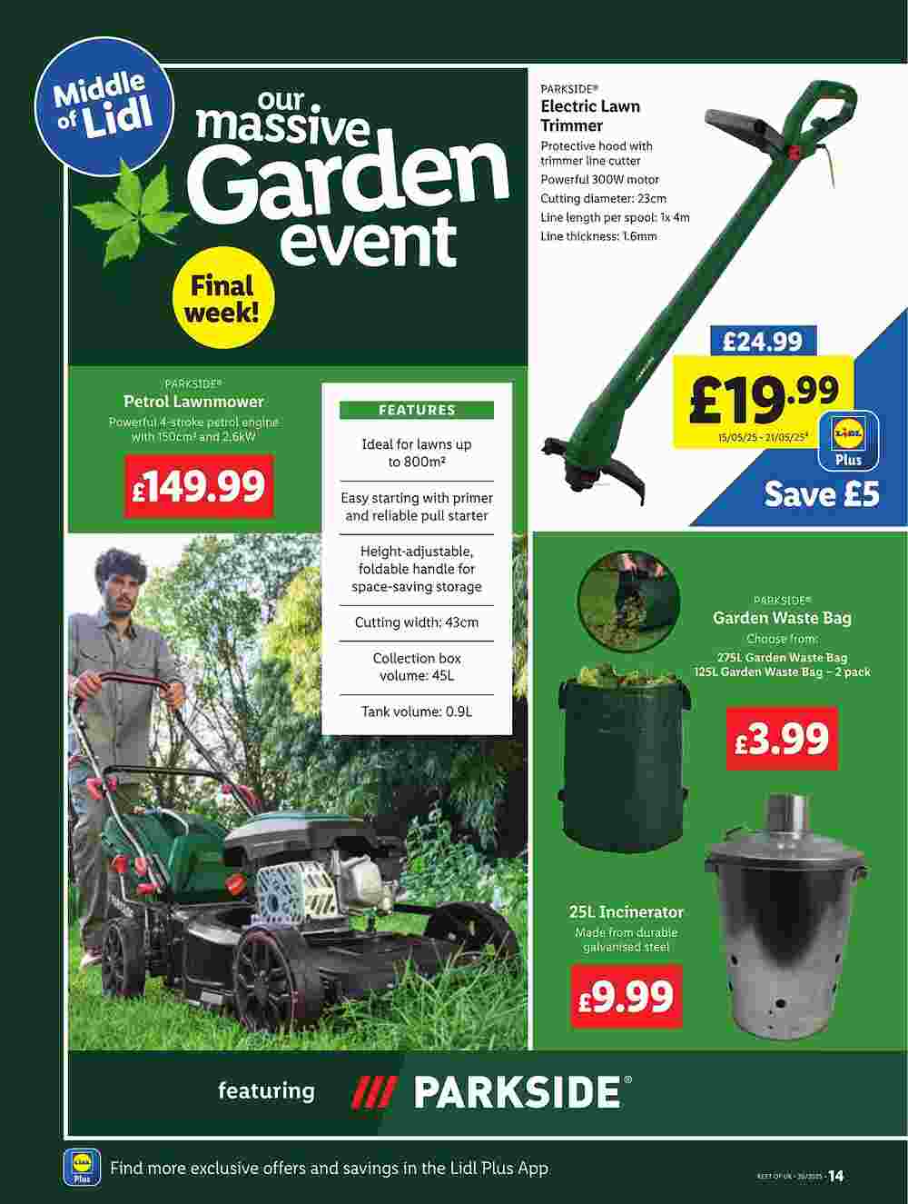 Lidl offers valid from 15/05/2025 - Page 16.