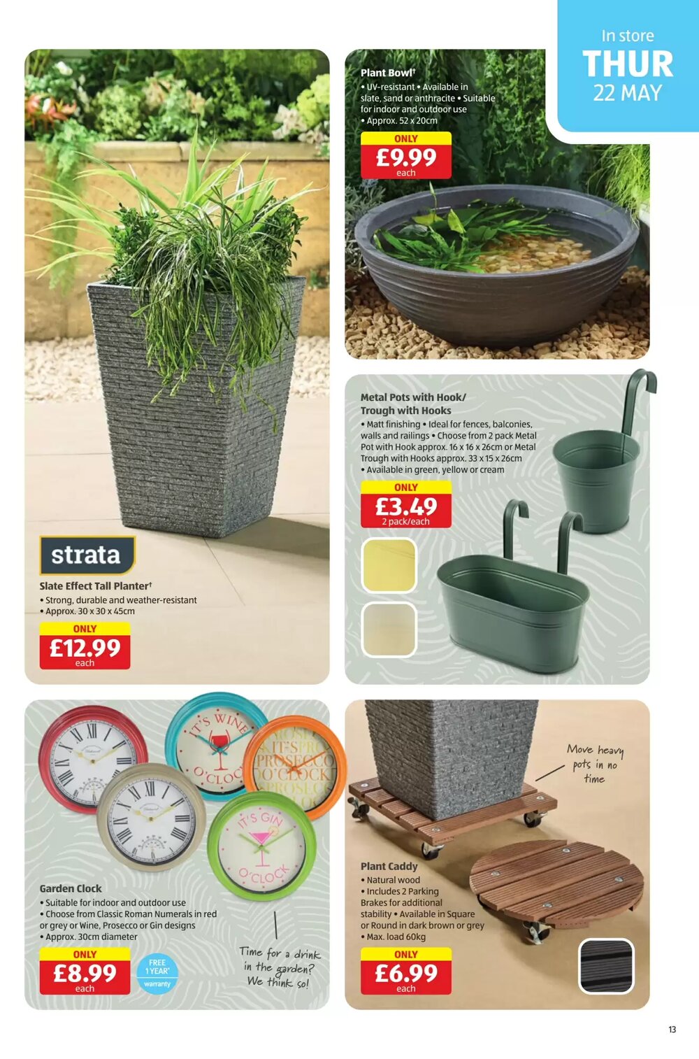 Aldi offers valid from 15/05/2025 - Page 13.