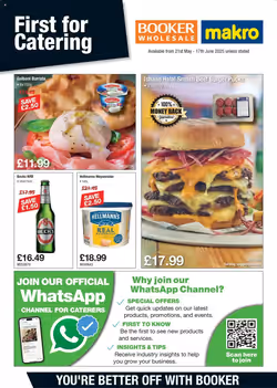 Booker Wholesale offers valid from 21/05/2025