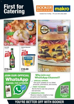 Booker Wholesale offers valid from 21/05/2025