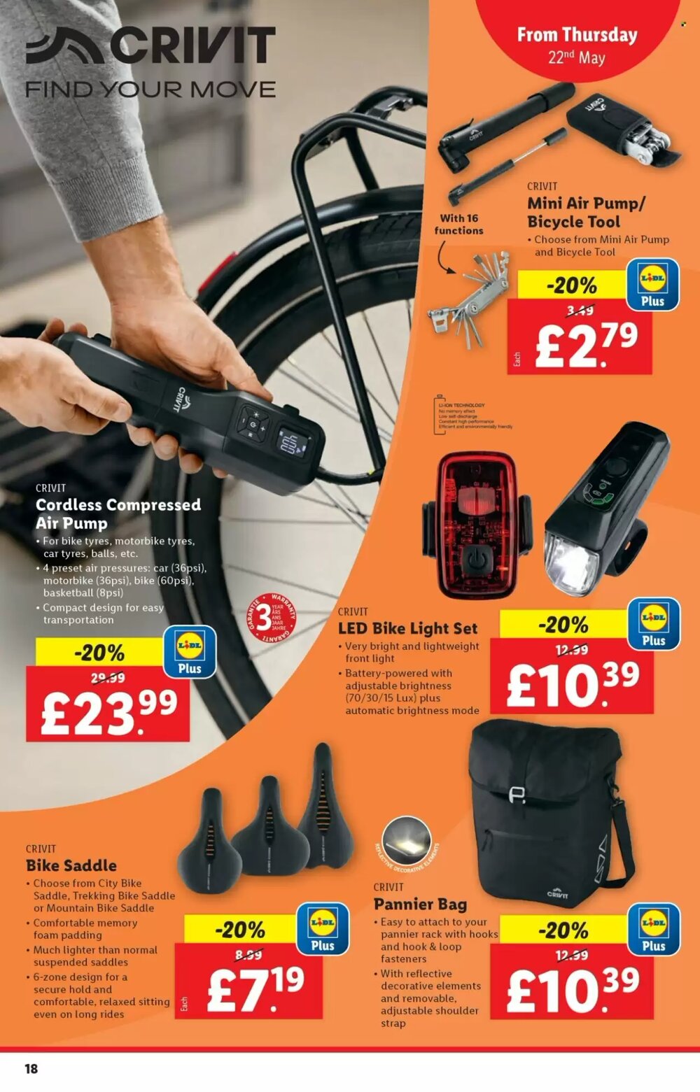 Lidl offers valid from 22/05/2025 - Page 18.