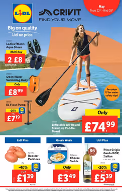 Lidl offers valid from 22/05/2025