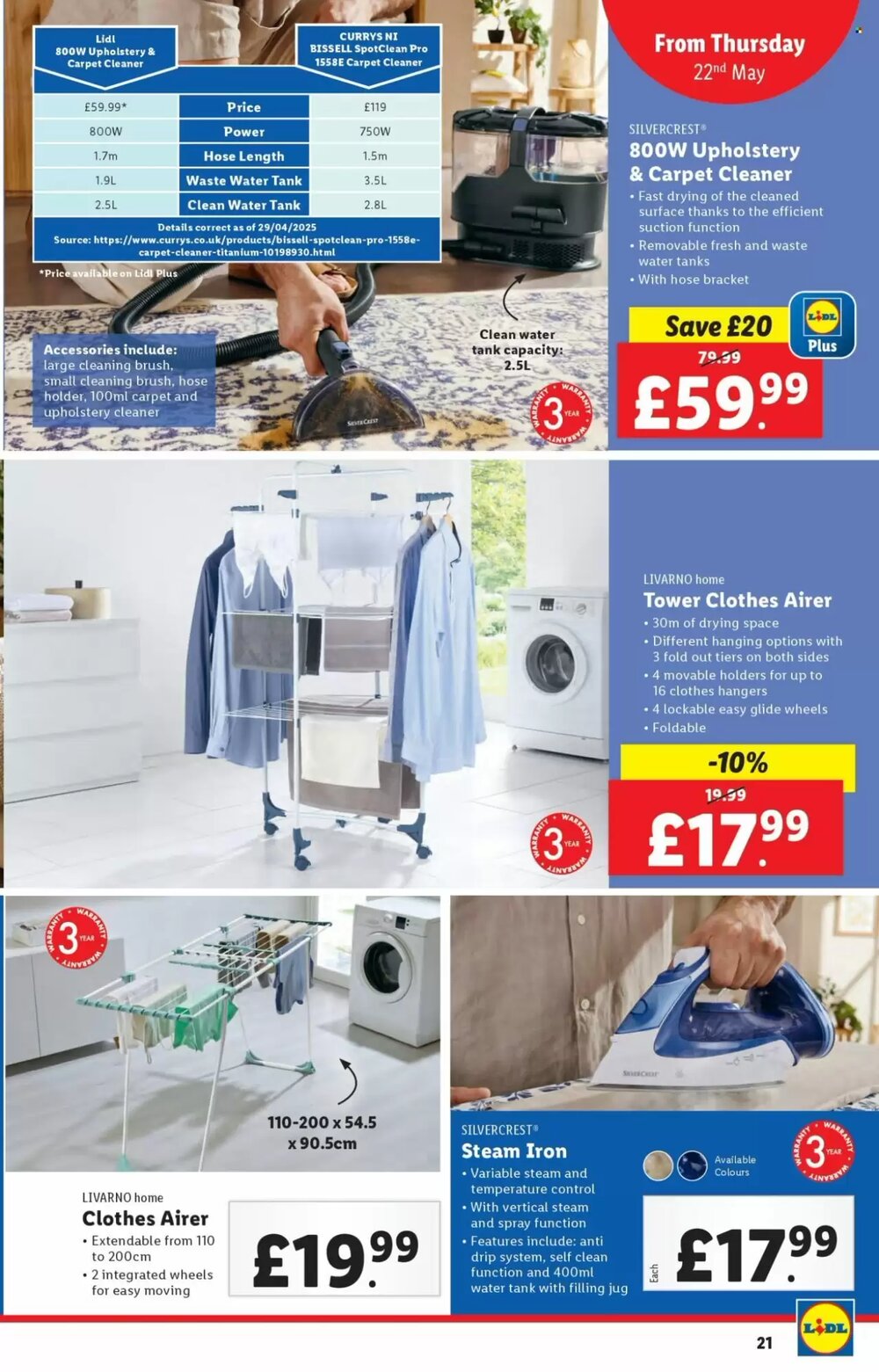 Lidl offers valid from 22/05/2025 - Page 21.