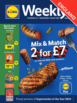 Lidl offers valid from 22/05/2025