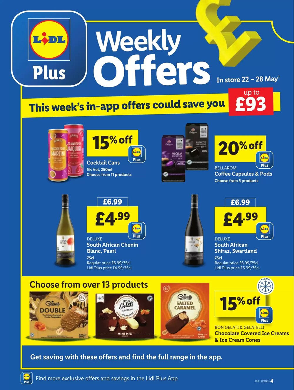 Lidl offers valid from 22/05/2025 - Page 4.
