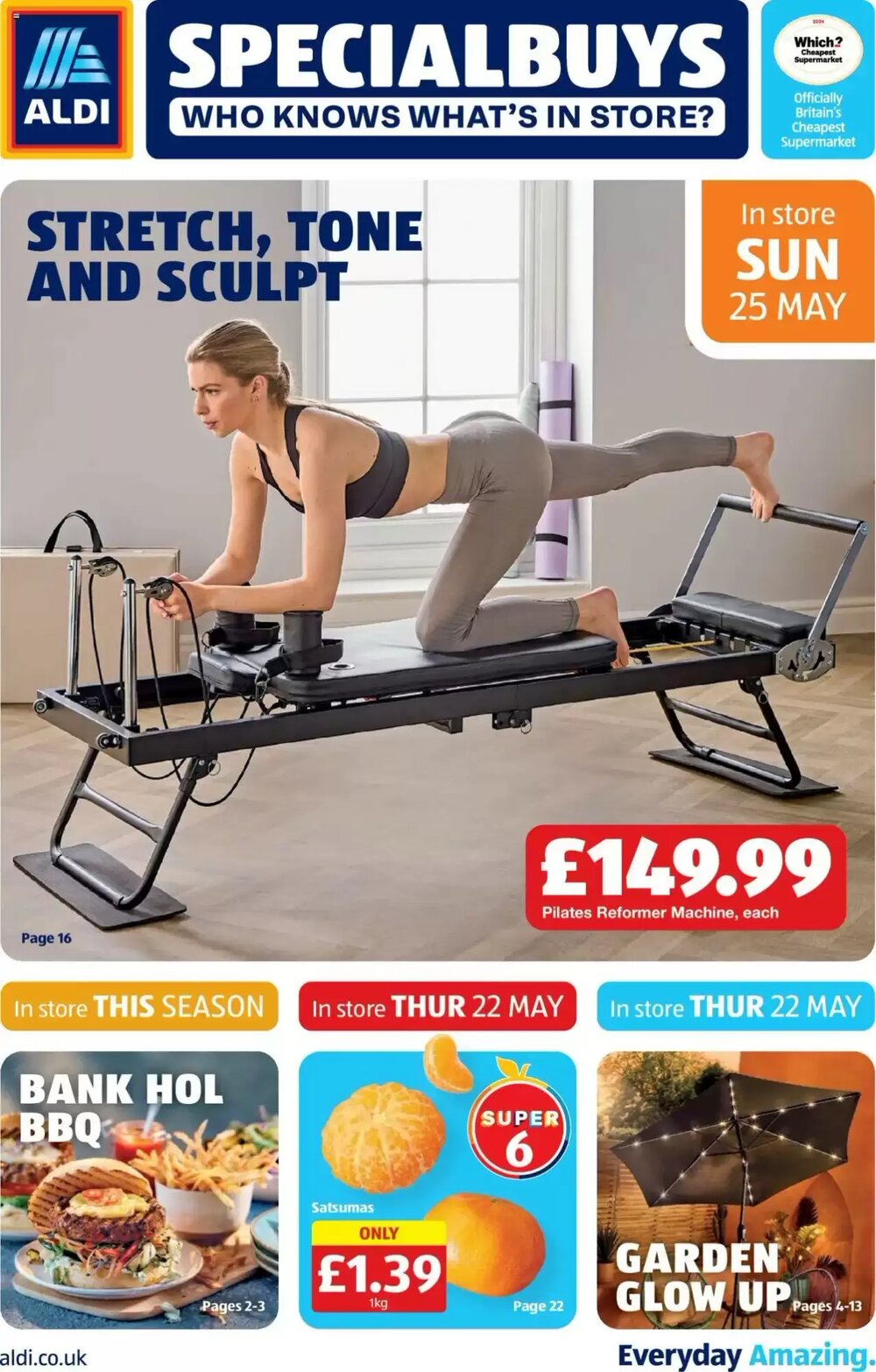 Aldi offers valid from 22/05/2025 - Page 1.