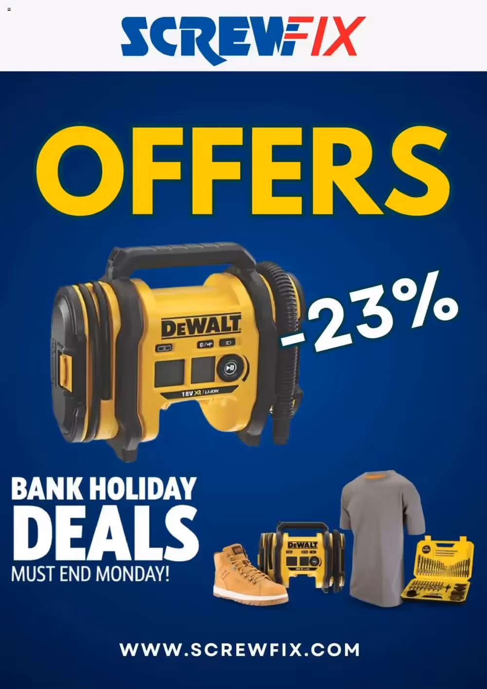 Screwfix offers valid from 24/05/2025 - Page 1.