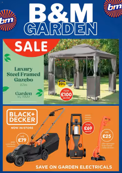 B&M Stores offers valid from 25/05/2025