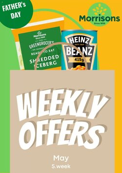 Morrisons offers valid from 26/05/2025