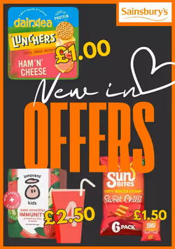 Sainsbury's offers valid from 27/05/2025