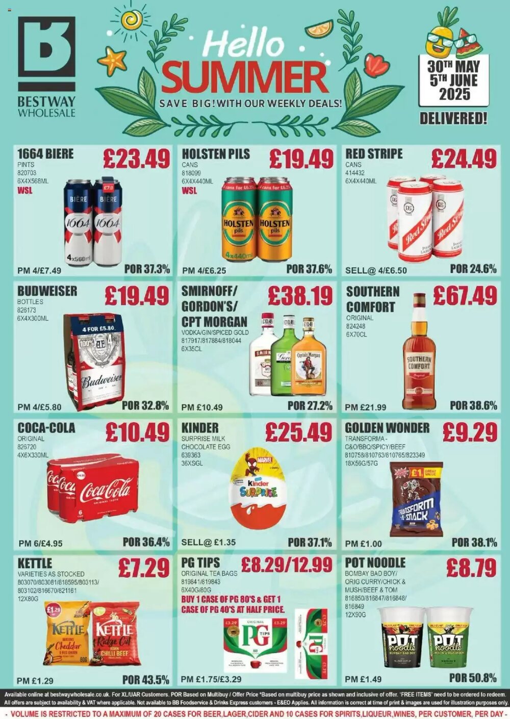 Bestway offers valid from 30/05/2025 - Page 1.