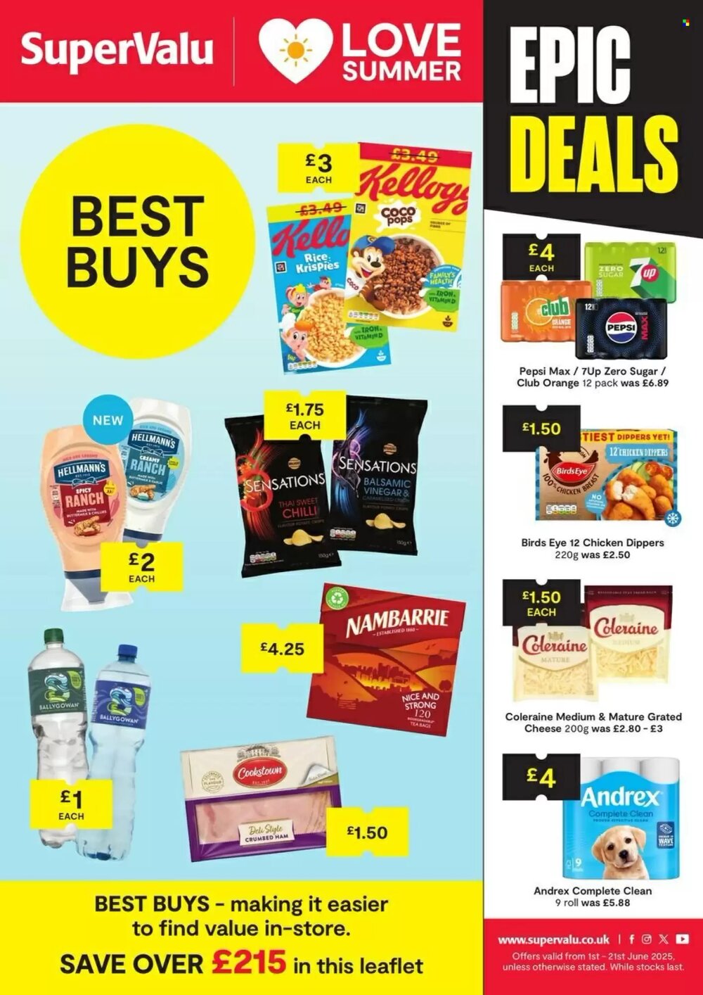 SuperValu offers valid from 01/06/2025 - Page 1.