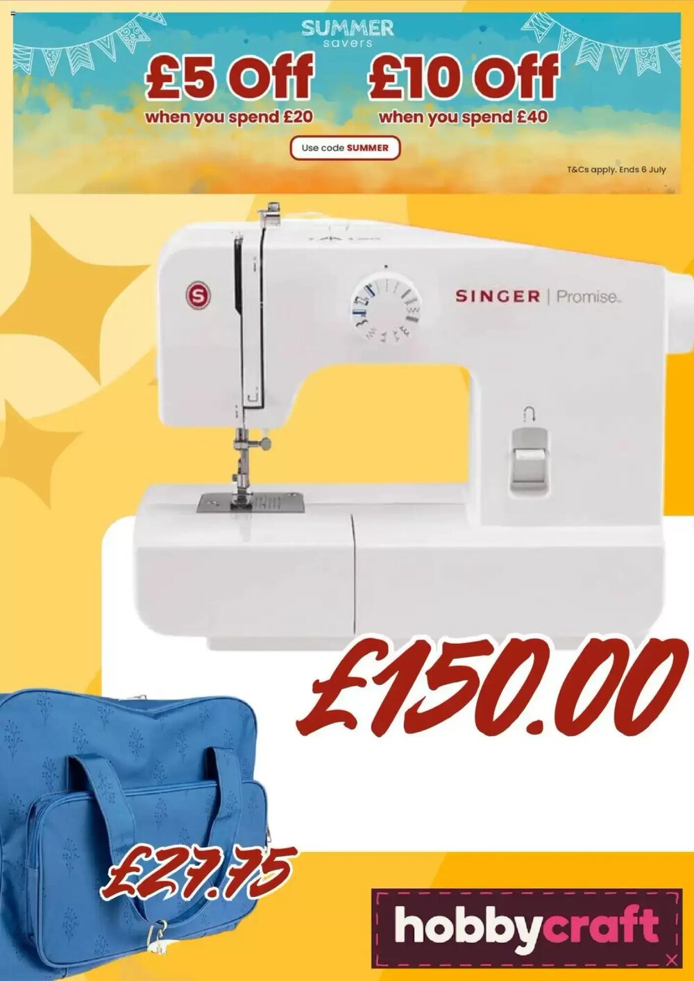 Hobbycraft offers valid from 03/06/2025 - Page 1.